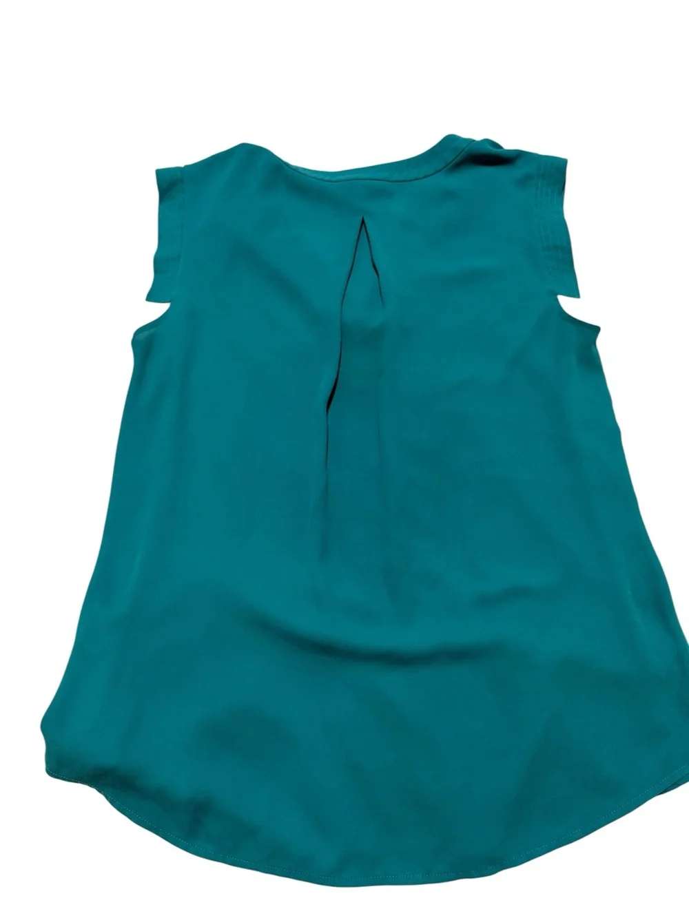 J. Crew Teal V-Neck Blouse